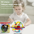 Miniatyrbilde 2 av 4: Maze Ball 3D Puslespill Ball Leke For Barn Utdanning Labyrint Ball 11,5 Cm Diameter