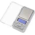 Pikkukuva 1 / 5: Taskukokoinen digitaalinen vaaka koruille kullan punnitukseen Mini LCD keittiö 0,1g 500g grammaa