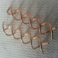 Miniatyrbillede 4 af 5: 10 stk. spiral charms hårfletninger smykker hårnål Imitation gold