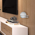 Miniatyrbild 3 av 5: Alexa Echo Dot 4:e generationen Väggfäste Uttag Hängare Hållare Ställ Utrymme