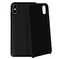 Miniatyrbillede 1 af 5: Apple iPhone XS Max Silikone Semi-rigid Cover, Blød Mat Finish - Sort(Sort)