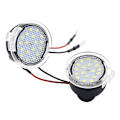 Miniatyrbillede 1 af 5: 2 stk. 18 LED under spejl vandpyt lys til Ford Mondeo S-Max Edge Explorer F-150