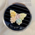 Miniatyrbillede 9 af 9: 3D Blomst Sommerfugl Silikoneforme Epoxy Resin Forme Blomst Sommerfugl Lysforme til Lysfremstilling Silikoneform til DIY Duftlys
