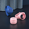 Pikkukuva 4 / 5: Uusi puettava langaton kello audiosetti hien- ja vedenkestävä mini kannettava kortti rannekoru Bluetooth-kaiutin (ranneke + kaiutin + 8 Gt muistikortti) - sininen