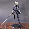 Miniatyrbild 5 av 5: NieR Automata 2B YoRHa Typ B Litet Svärd Version PVC Figur Docka Samlarobjekt Modell|Actionfigurer