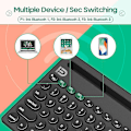Miniatyrbilde 5 av 5: DZK Qwert For Android IOS Windows Nyeste Bærbar Bluetooth Trådløs