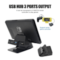 Pikkukuva 4 / 5: Monitoiminen Nintendo Switch HDMI-lataustelakka, kompakti Switch HDMI-adapteri