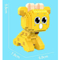 Miniatyrbillede 2 af 3: Tegneserie Dukke Tommelfinger Model Byggeklodser DIY Samling