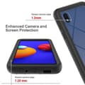 Pikkukuva 4 / 4: [LCS] Samsung Galaxy A01 Core / M01 Core Starry Sky Solid Color -sarjan iskunkestävä PC + TPU suojakotelo Red