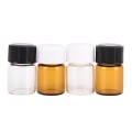 Miniatyrbillede 1 af 5: 5 stk. 2 ml Mini Amber Glasflaske 3