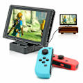 Miniatyrbilde 2 av 5: TV Switch HDMI-konverter Ladestasjon Kjølestativ For Nintendo Switch