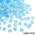 Pikkukuva 1 / 5: 1000 kpl Lumihiutale Konfetti Koristeet Blue