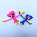 Miniatyrbillede 3 af 5: Poppys Playtime Huggy Wuggy Nøglering Silikone Vedhæng Kawaii Fidget Legetøj Blue