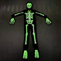 Miniatyrbilde 3 av 4: Barnas Selvlysende Skjelett Bodysuit Halloween Skjelett Jumpsuit M