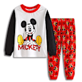 Miniatyrbild 2 av 3: Mickey Barn Pojkar Flickor Långärmade Toppar + Byxor Pyjamas Set Nattkläder Sovkläder #7 120cm