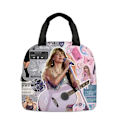 Miniatyrbild 1 av 5: Taylor Swift tryckt barn isolerad lunchlåda väska för pojkar och flickor, matpaket för picknick skola #2