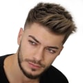 Miniatyrbild 1 av 3: Stilig män kort peruk hane syntetiskt naturligt hår Cosplay Party