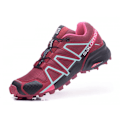 Miniatyrbillede 1 af 8: SALOMON Speedcross 4 løbesko til damer Plum Red 39