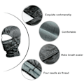 Miniatyrbillede 4 af 4: Taktisk camouflage jagtmaske hovedtørklæde airsoft hat Python pattern police black