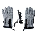 Miniatyrbillede 1 af 3: USB Varmehandsker Touch Screen Vandtæt Elektrisk Arbejde Ski grey Temperature regulation