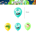 Miniatyrbilde 3 av 5: Rick og Morty-tema bursdagsballonger for barn