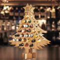 Miniatyrbild 1 av 4: Julgran i Trä - Adventkalender för Vinflaskor A