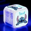 Miniatyrbild 1 av 2: Stitch Digital Väckarklocka med 7 Färgväxlande Nattlampa C