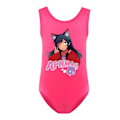 Pikkukuva 1 / 3: Tyttöjen Aphmau-sarjakuvaprintti uima-asu uimapuku bikinit Rose Red 120cm