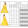 Miniatyrbild 4 av 4: Disney Princess Klassisk Skönhet Belle & Odjuret Kvinnors Halloween Maskeraddräkt för Vuxen XL