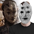Miniatyrbillede 2 af 5: Sort Myth Wukong-maske til voksne, taoistisk Mi Cosplay Halloween-maskerade, uhyggelig maske med justerbare stropper