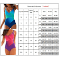 Miniatyrbild 5 av 5: Dam Enfärgad Baddräkt Sommar Strand Vadderad Monokini Baddräkt Black M