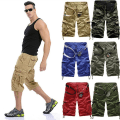 Miniatyrbild 1 av 4: Herr Cargo Shorts Militär Combat grey