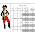 Pikkukuva 5 / 5: Lasten poikien Jack Sparrow Karibian merirosvoasu Halloween naamiaisasu M