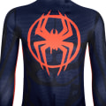 Miniatyrbild 2 av 3: Halloween Spindelmannen Bodysuit Kostym Barn Prestanda Kläder 140cm