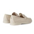 Miniatyrbild 3 av 10: LORO PIANA Summer Charms Walk Mockasiner i mocka Grey 41