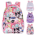 Pikkukuva 4 / 5: Sanrio Reppu Ala- ja yläkoululaukku Lasten Opiskelijan Olkalaukku #3