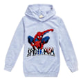 Miniatyrbild 1 av 3: Spider-Man Barn Hoodie Jacka Kavaj Långärmad Huvad Topp grey 140cm