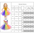 Miniatyrbild 4 av 4: Flickors Sekvensdress Regnbåge Tutu Födelsedagsklänning Pageantklänning 6T