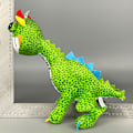 Miniatyrbild 3 av 5: NY Nightmare Critters Plyschdocka Doey Plysch, Monster Game Plyschleksak för Barnpresent C 30x10cm