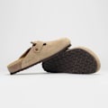 Miniatyrbillede 6 af 6: Unisex Ruskind Blød Fodseng Træsko Unisex Slip-On Fritidssko Sand Color 39