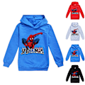 Miniatyrbild 2 av 3: Spider-Man Barn Hoodie Jacka Kavaj Långärmad Huvad Topp red 140cm