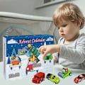 Miniatyrbillede 2 af 5: 2023 Julekalender med 24 Biler Legetøj Nedtællingskalender