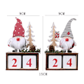 Miniatyrbillede 5 af 5: Julekalender Nedtælling Julemand Trædekoration Red Hat