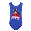 Pikkukuva 1 / 3: Tyttöjen Aphmau-sarjakuvaprintti uima-asu uimapuku bikinit Blue 140cm