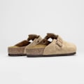 Miniatyrbillede 5 af 6: Unisex Ruskind Blød Fodseng Træsko Unisex Slip-On Fritidssko Sand Color 39