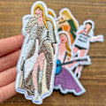Miniatyrbild 2 av 3: 13 st Anime Taylor Swift Applikationer Sy På Stryka På Broderi Märken för Kläder 13PCS