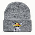 Miniatyrbild 1 av 2: Herr Pirat Kung Broderad Hatt för Vuxen Vinter Julgåva grey