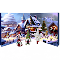 Miniatyrbillede 1 af 5: 2024 Jule Nisse Adventskalender 24 Dage Jule Nedtællingskalender med Samlerobjekt Nisse Dukker til Børnegaver