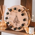 Miniatyrbild 2 av 4: Julgran i Trä - Adventkalender för Vinflaskor C