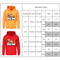 Miniatyrbilde 2 av 5: Gutter Jenter Dog Man World Book Day Dogman Skolehettegenser Hette T-skjorte Topp 7-14 År Red 140cm